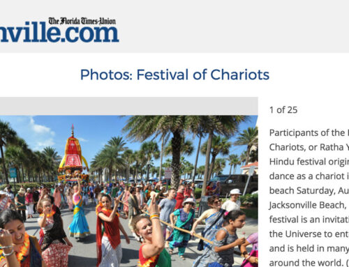 The Florida Union Times Article on Jacksonville Festival of Chariots